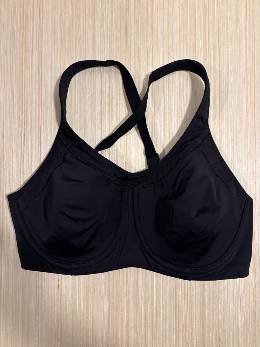 Athleta underwire high impact sports bra running gym hiking size 36C
